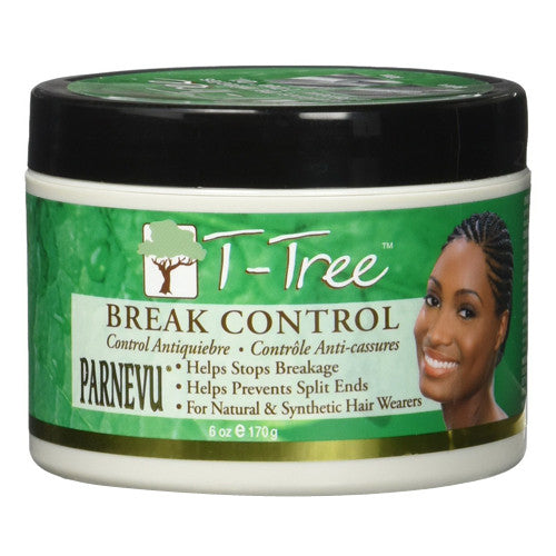 Parnevu T-Tree Break Control Hair Cream Helps Stop Hair Breakage, 6 Oz